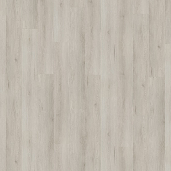 Heller Designboden im Landhausdielendesign ist auf einer Oberfläche sichtbar. Die Holzmaserung und die sanfte Farbgebung verleihen dem Raum ein harmonisches Ambiente.